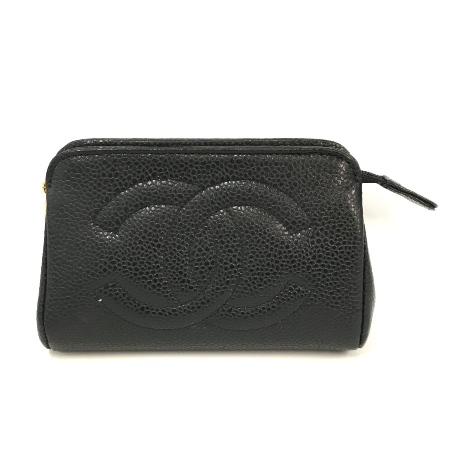 CHANEL Caviar Leather Pouch